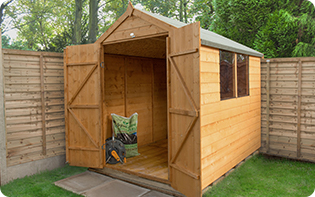 Garden sheds planning and advice